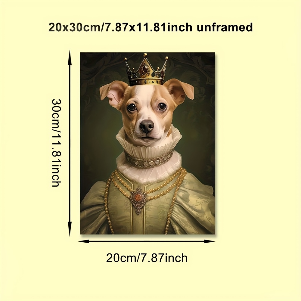 Pet Portrait Custom - ภาพวาดเหล็ก 2 มิติ รูปหัวสัตว์เลี้ยงแบบส่วนตัว 1 ชิ้น