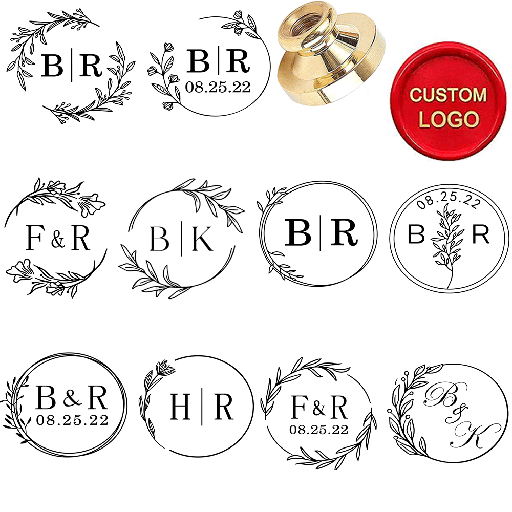 Wax Seal Letter Kit - Custom Letter Wax Seal Stamp Kit,