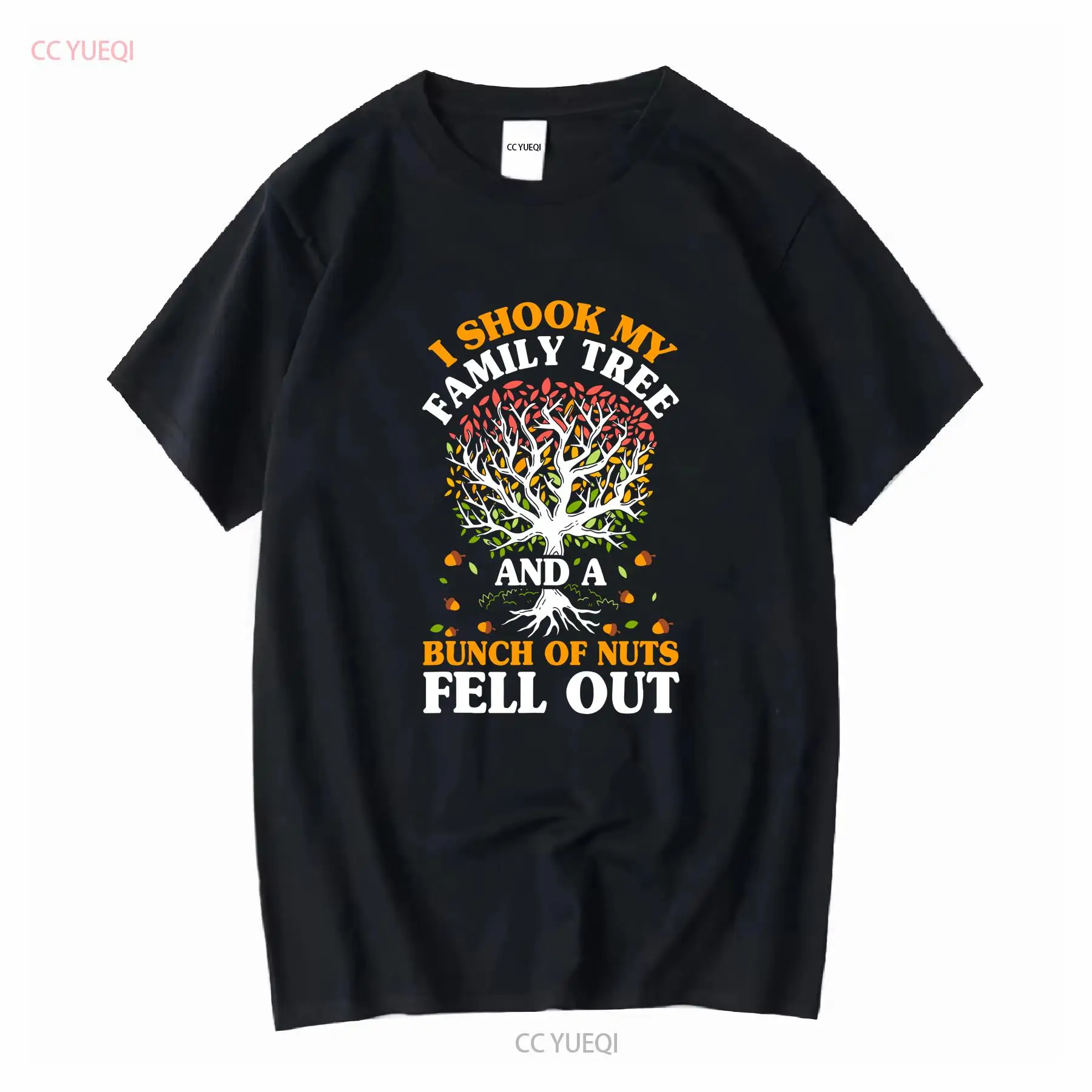Family Tree Print - Shook My Family Tree Nuts Fell