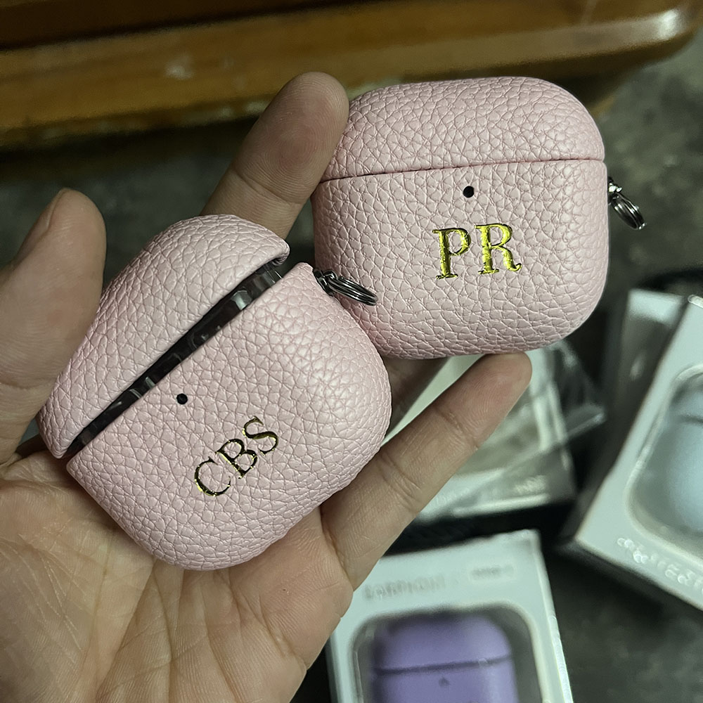 ส่วนบุคคลอักษรย่อปรับแต่งหูฟัง - Monogram Keychain Leather บทวิจารณ์และราคา