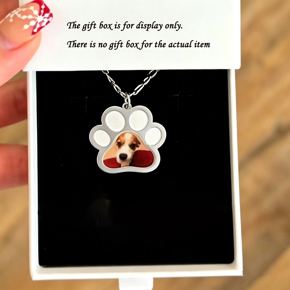 สร้อยคอพร้อมจี้รูปอุ้งเท้าสัตว - Name Necklace Custom บทวิจารณ์และราคา