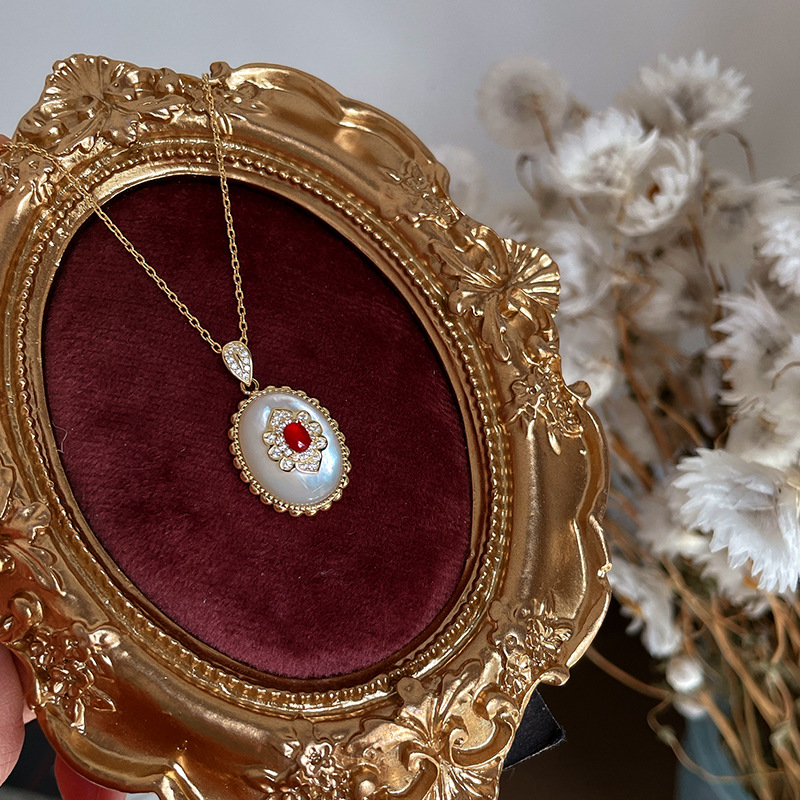 ผู้หญิงแฟชั่นหรูหราดอกไม้สร้อย - Birth Flower Necklace บทวิจารณ์และราคา