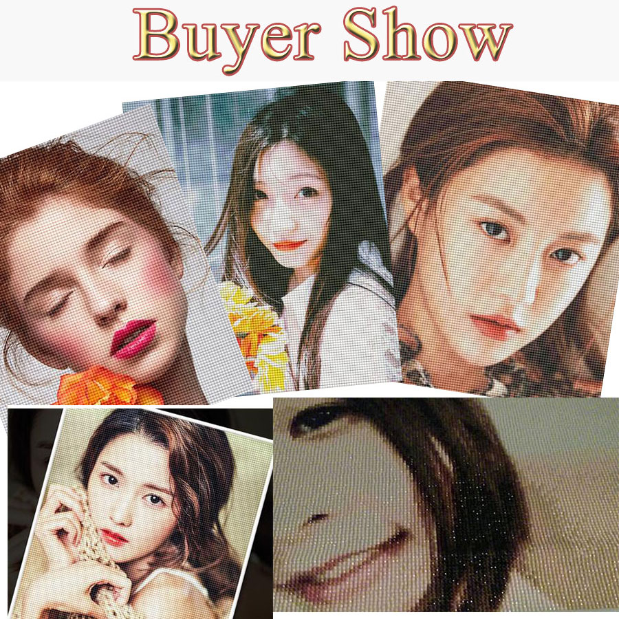 120 สีเพชรจิตรกรรมชุดที่กําหนด - Photo Mosaic Print บทวิจารณ์และราคา