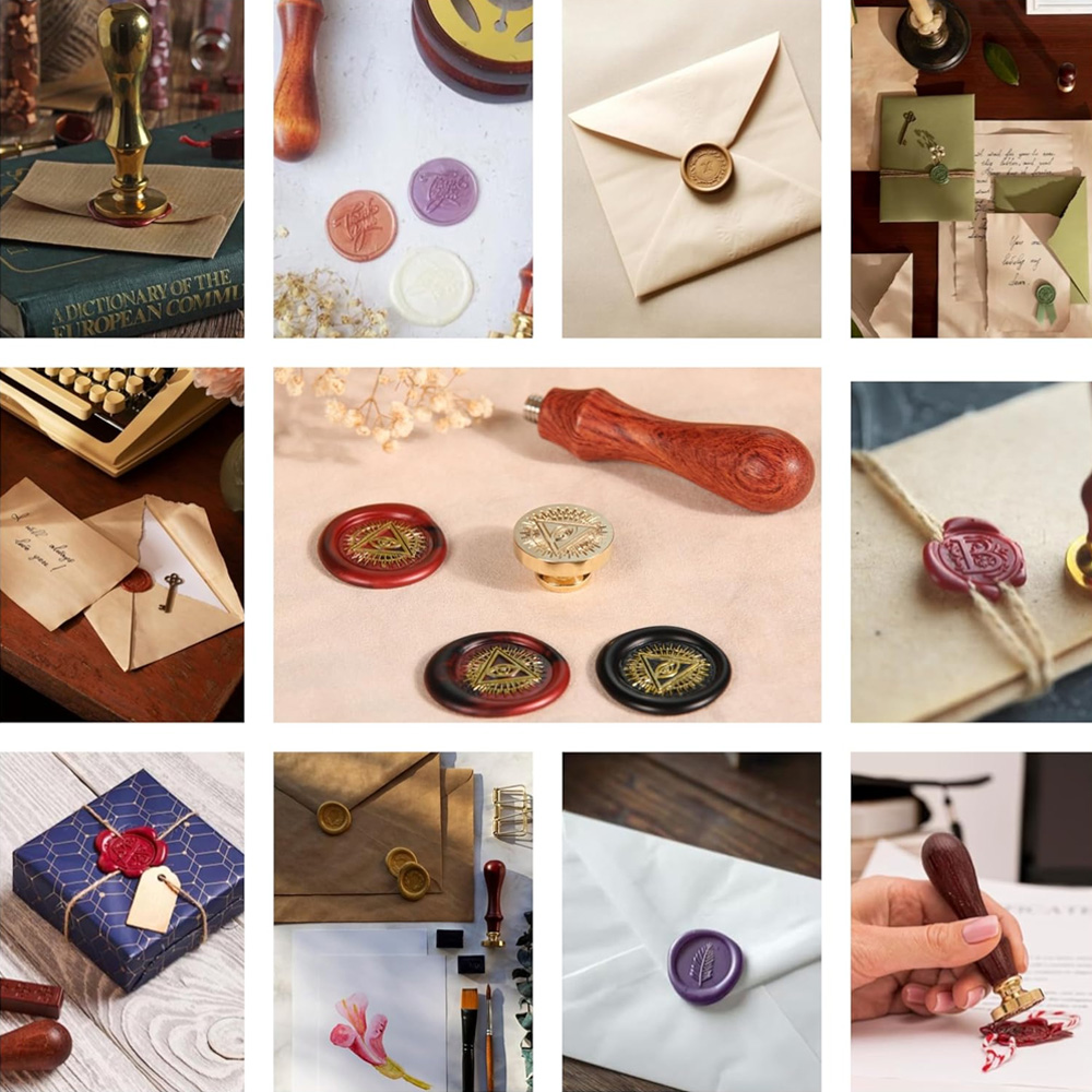 ตราประทับขี้ผึ้งแบบกำหนดเอง, ช - Wax Seal Letter Kit บทวิจารณ์และราคา