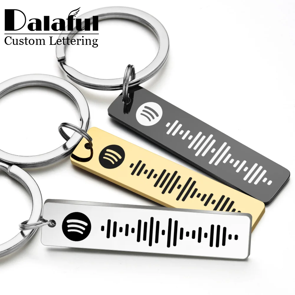 ส่วนบุคคล Spotify รหัสพวงกุญแจ - Initial Ring Custom บทวิจารณ์และราคา