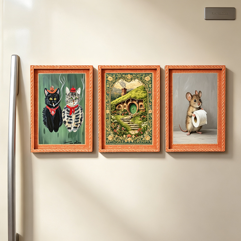 กรอบรูปแม่เหล็กติดตู้เย็นไม้ขน - Engraved Wood Frame บทวิจารณ์และราคา