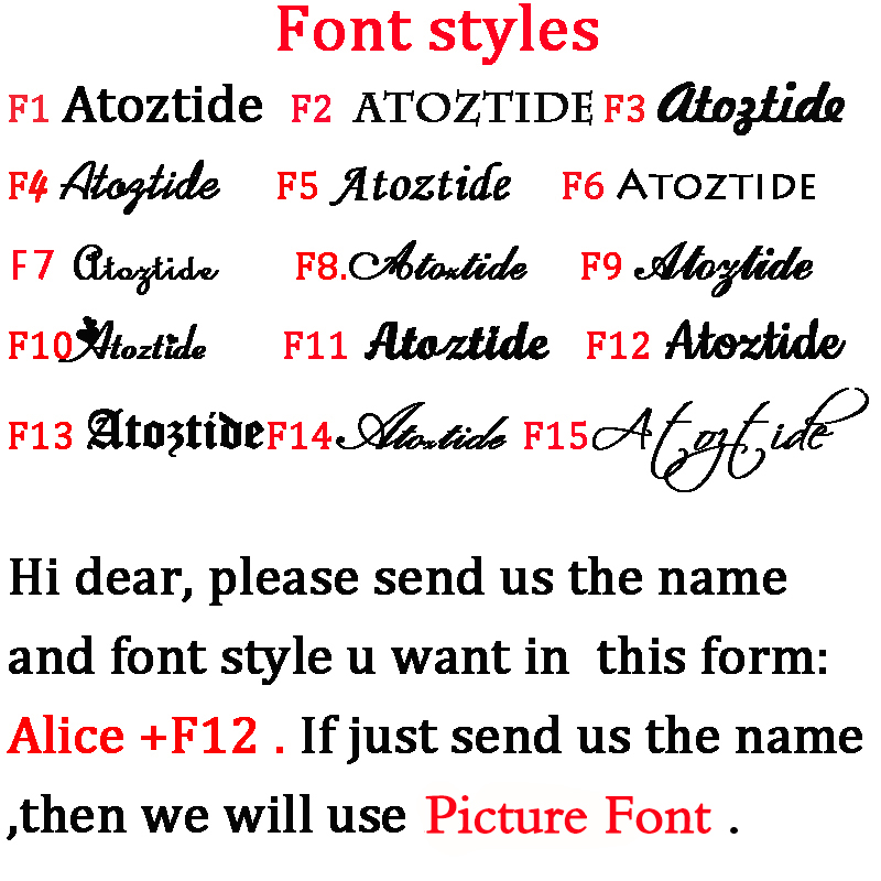 Atoztideส่วนบุคคลCUSTOMชื่อสร้ - Personalized Name Box บทวิจารณ์และราคา