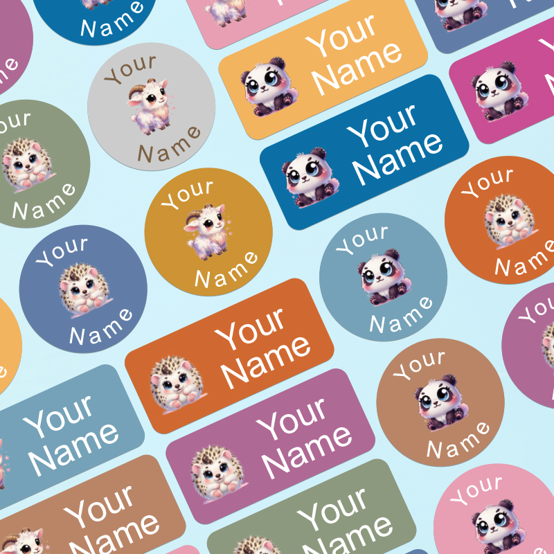 ป้ายชื่อส่วนตัว - สติกเกอร์แบบ - Personalized Name Box บทวิจารณ์และราคา