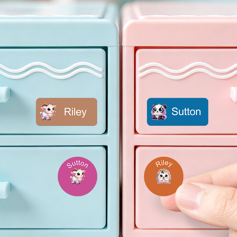 ป้ายชื่อส่วนตัว - สติกเกอร์แบบ - Personalized Name Box บทวิจารณ์และราคา