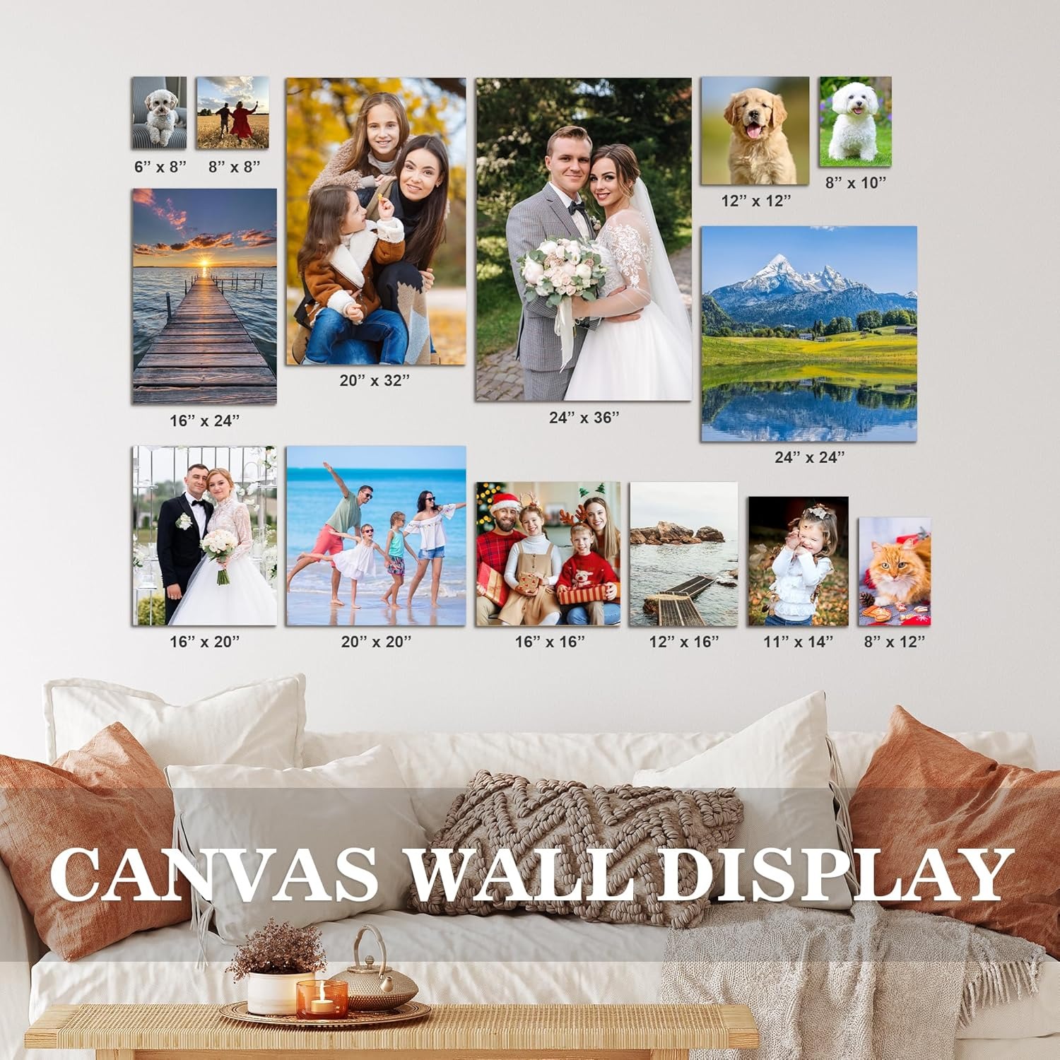ภาพพิมพ์บนผ้าใบตามสั่งจากภาพถ่ - Custom Map Poster บทวิจารณ์และราคา
