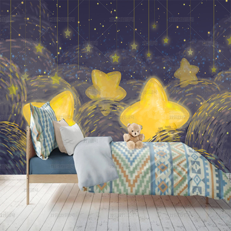 วอลเปเปอร์ 3 มิติ วาดมือ ลายท้ - Custom Night Sky บทวิจารณ์และราคา