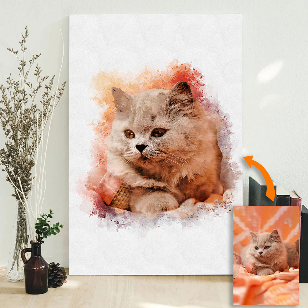 ภาพสัตว์เลี้ยงที่กําหนดเองจากภ - Pet Portrait Custom บทวิจารณ์และราคา