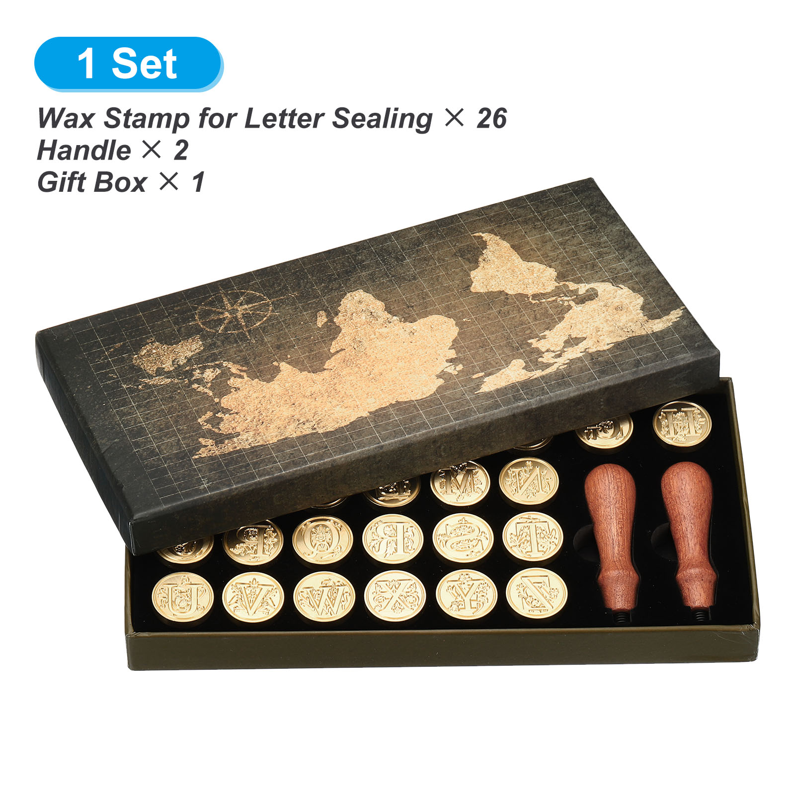 ชุดตราประทับขี้ผึ้งอักษรภาษาอั - Wax Seal Letter Kit บทวิจารณ์และราคา