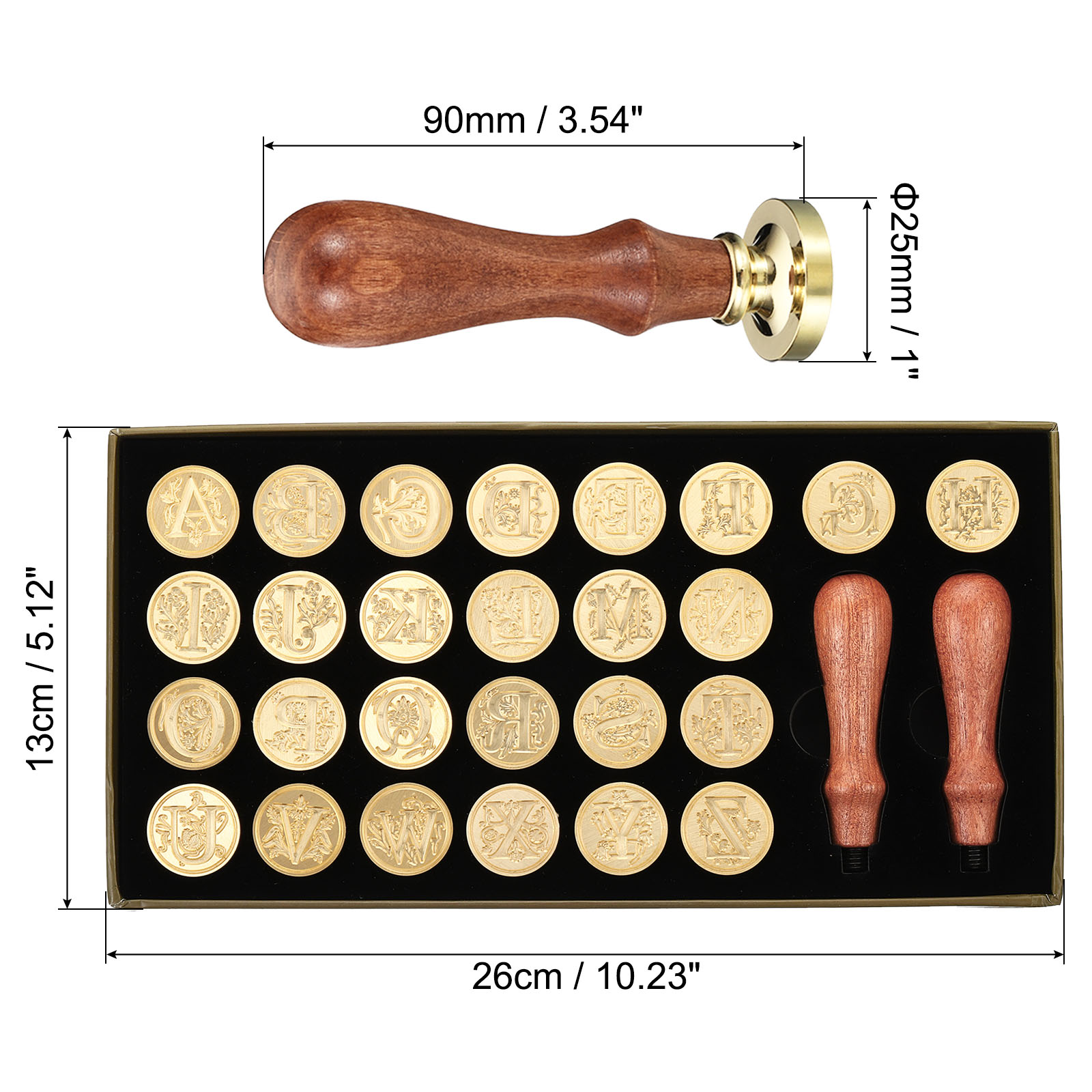 ชุดตราประทับขี้ผึ้งอักษรภาษาอั - Wax Seal Letter Kit บทวิจารณ์และราคา