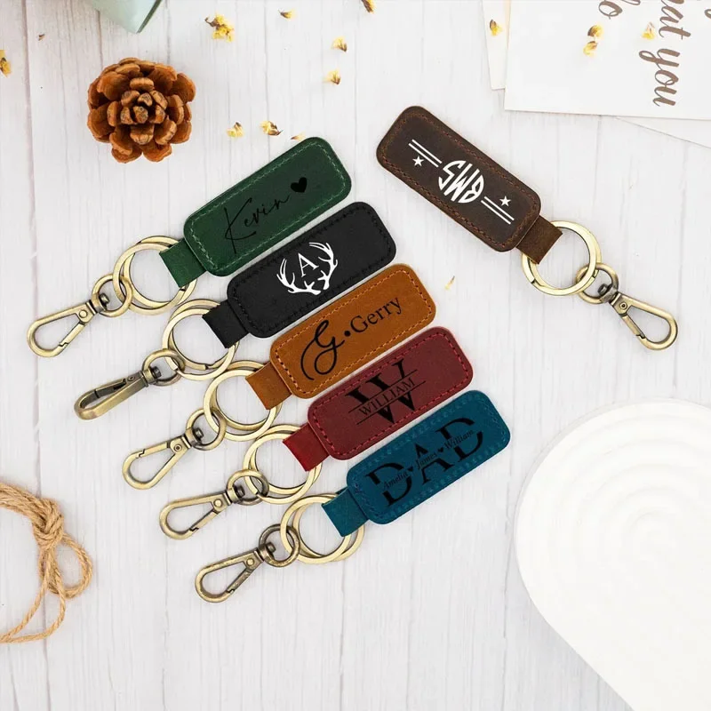 เลเซอร์โลโก้ที่กําหนดเองพวงกุญ - Initial Ring Custom บทวิจารณ์และราคา