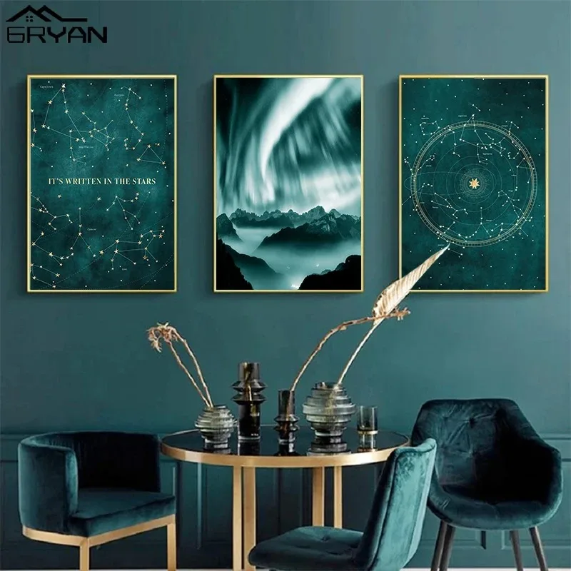 Milky Way Constellations ดาวผ้ - Custom Star Map บทวิจารณ์และราคา