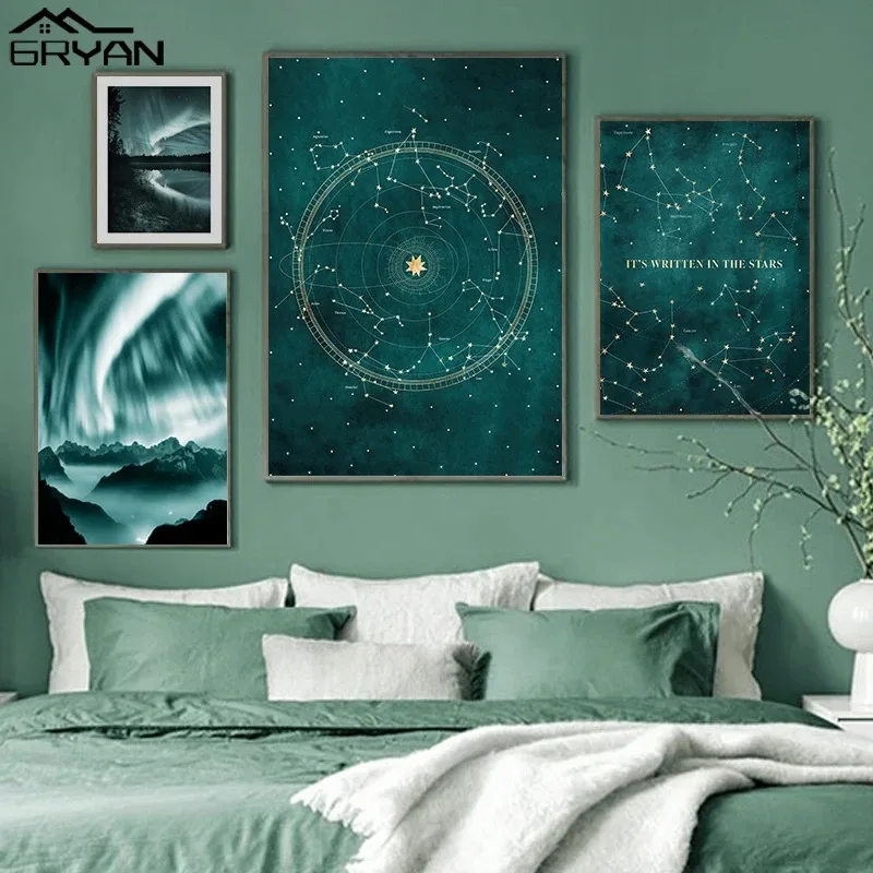 Milky Way Constellations ดาวผ้ - Custom Star Map บทวิจารณ์และราคา