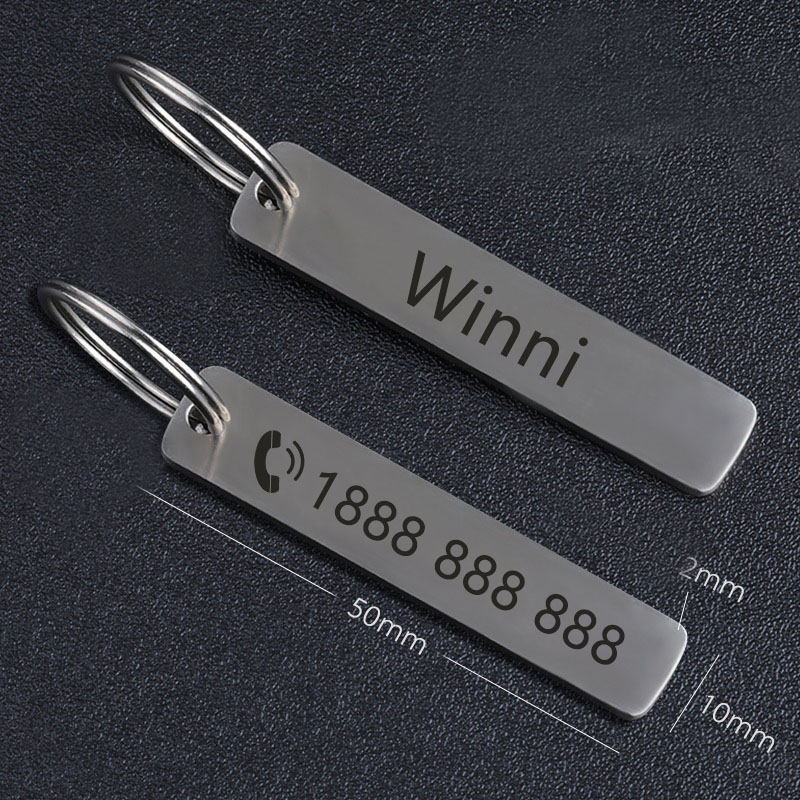 ส่วนบุคคลพวงกุญแจสแตนเลสโลโก้  - Initial Ring Custom บทวิจารณ์และราคา