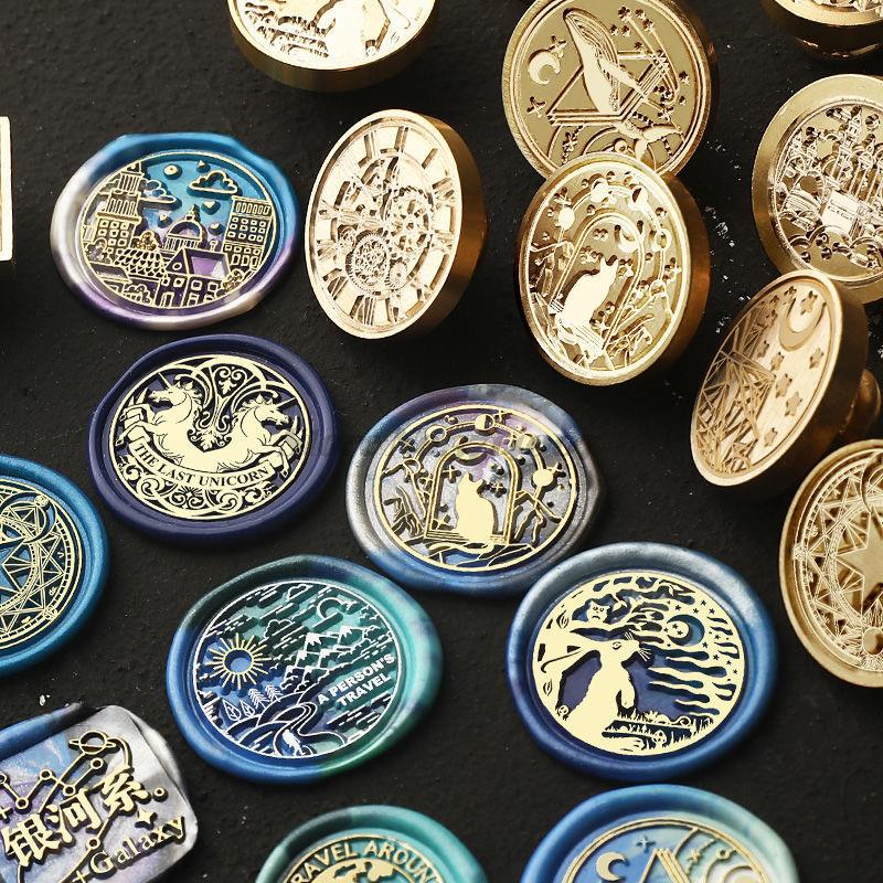 แสตมป์ใสลายเรโทร 26 ตัวอักษร A - Wax Seal Letter Kit บทวิจารณ์และราคา
