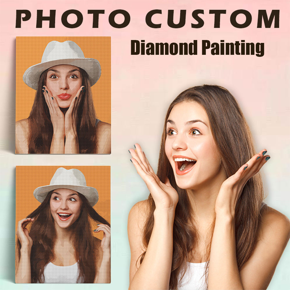 ภาพวาดเพชร Evershine แบบเต็มสี - Photo Mosaic Print บทวิจารณ์และราคา