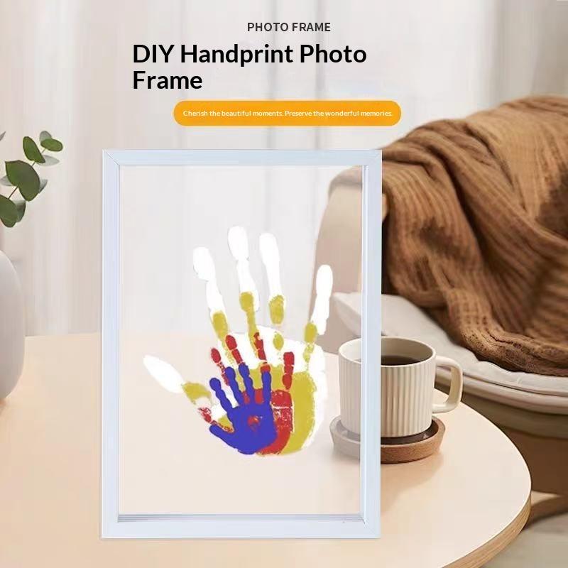 ชุดกรอบรูปพิมพ์มือครอบครัวแบบใ - Engraved Wood Frame บทวิจารณ์และราคา