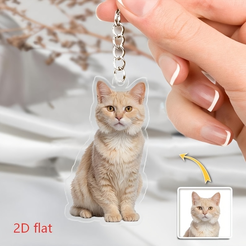 พวงกุญแจอะคริลิกแบบกำหนดเองพร้ - Pet Portrait Custom บทวิจารณ์และราคา