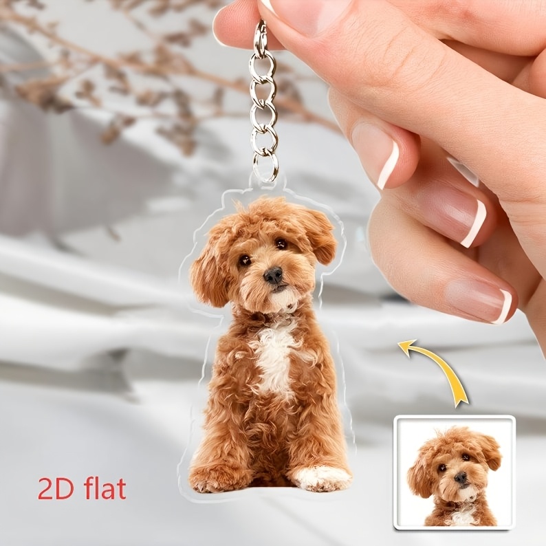 พวงกุญแจอะคริลิกแบบกำหนดเองพร้ - Pet Portrait Custom บทวิจารณ์และราคา