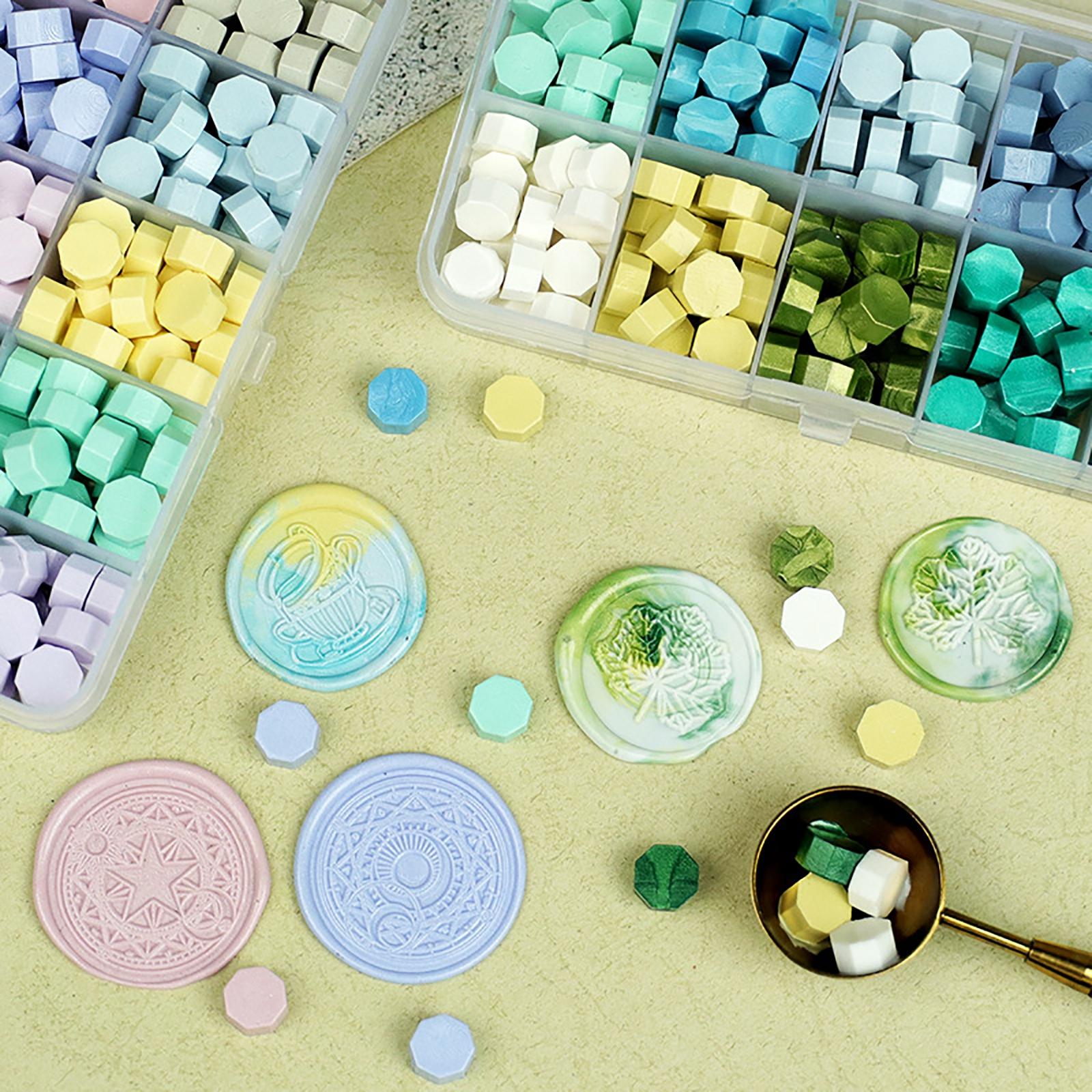 ชุดแสตมป์ขี้ผึ้งลายลูกปัดมาการ - Wax Seal Letter Kit บทวิจารณ์และราคา