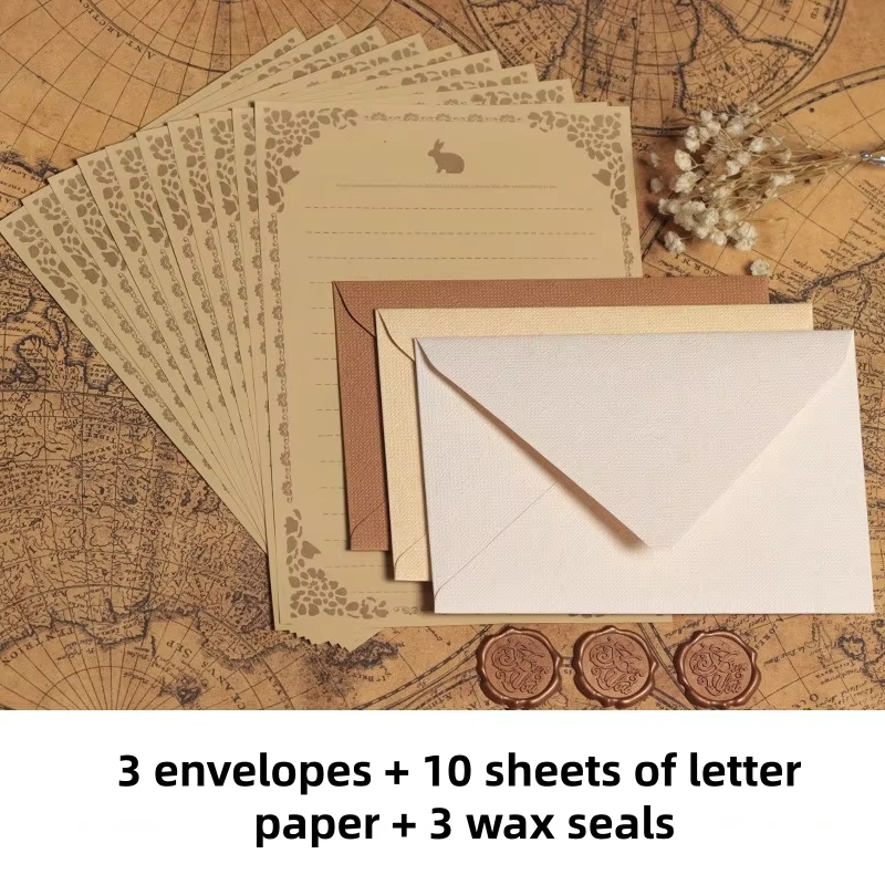 16 ชิ้น/ชุด ชุดเครื่องเขียนเนื - Wax Seal Letter Kit บทวิจารณ์และราคา