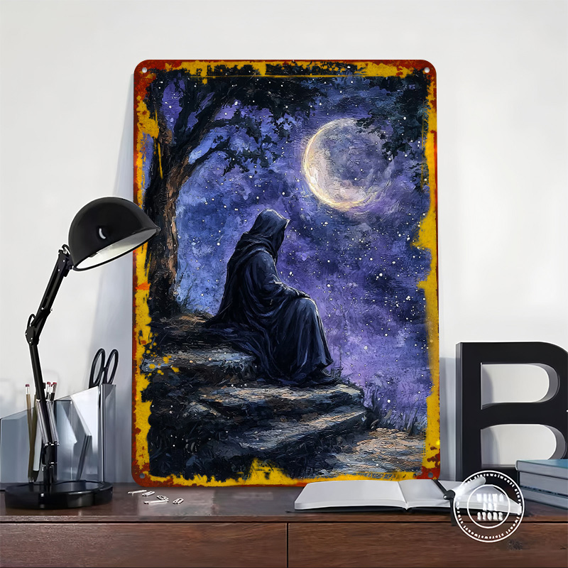 ป้ายโลหะตกแต่งผนังลาย Night Sk - Custom Night Sky บทวิจารณ์และราคา