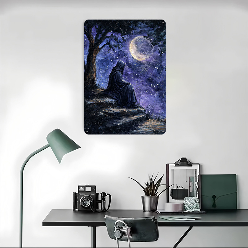 ป้ายโลหะตกแต่งผนังลาย Night Sk - Custom Night Sky บทวิจารณ์และราคา