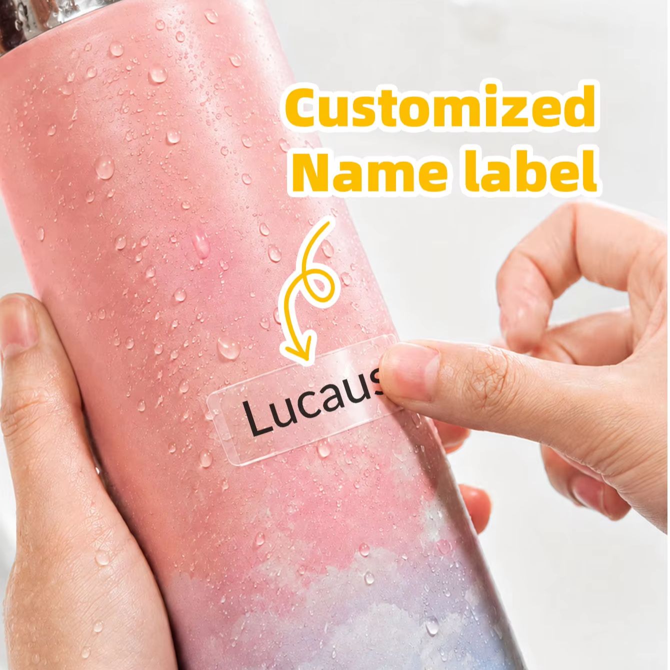 1-240PCS สติกเกอร์ชื่อส่วนบุคค - Personalized Name Box บทวิจารณ์และราคา