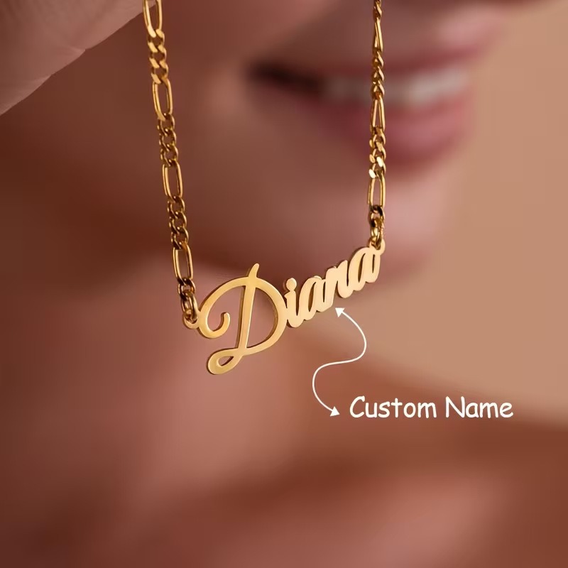 สร้อยคอฟิกาโรแบบกำหนดเองได้ พร - Personalized Name Box บทวิจารณ์และราคา