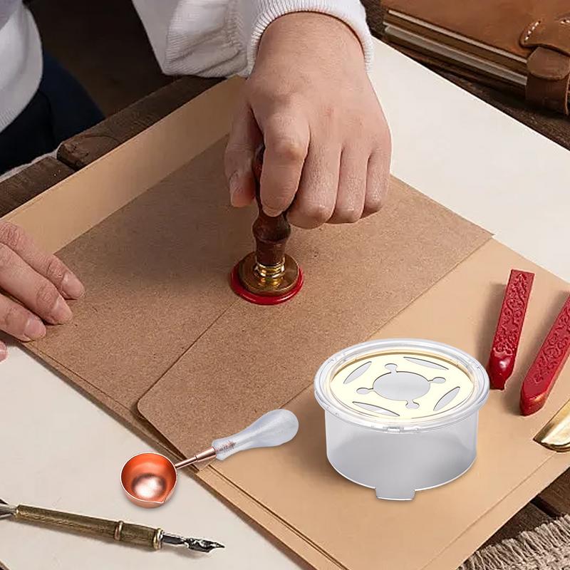 ซีลขี้ผึ้งชุดซีลขี้ผึ้ง Melter - Wax Seal Letter Kit บทวิจารณ์และราคา