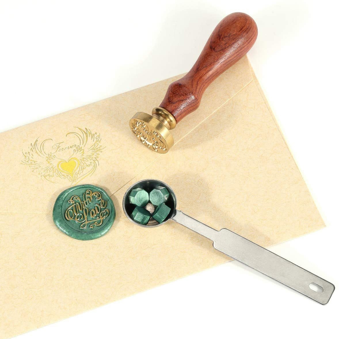 เม็ดแว็กซ์ซีล AT84, เม็ดแว็กซ์ - Wax Seal Letter Kit บทวิจารณ์และราคา
