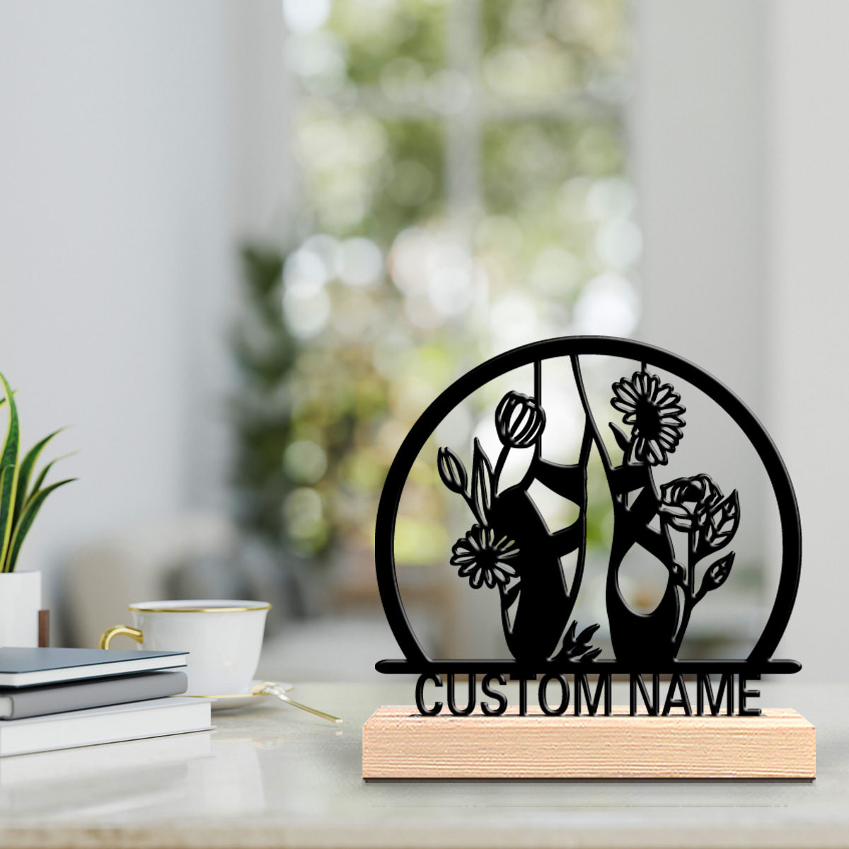 รองเท้าบัลเลต์สวยงามแบบสั่งทำพ - Engraved Wood Frame บทวิจารณ์และราคา