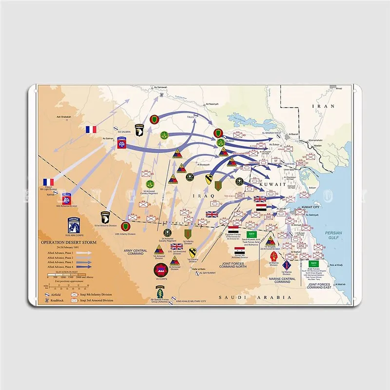 การดําเนินงาน Desert Storms GR - Custom Map Poster บทวิจารณ์และราคา