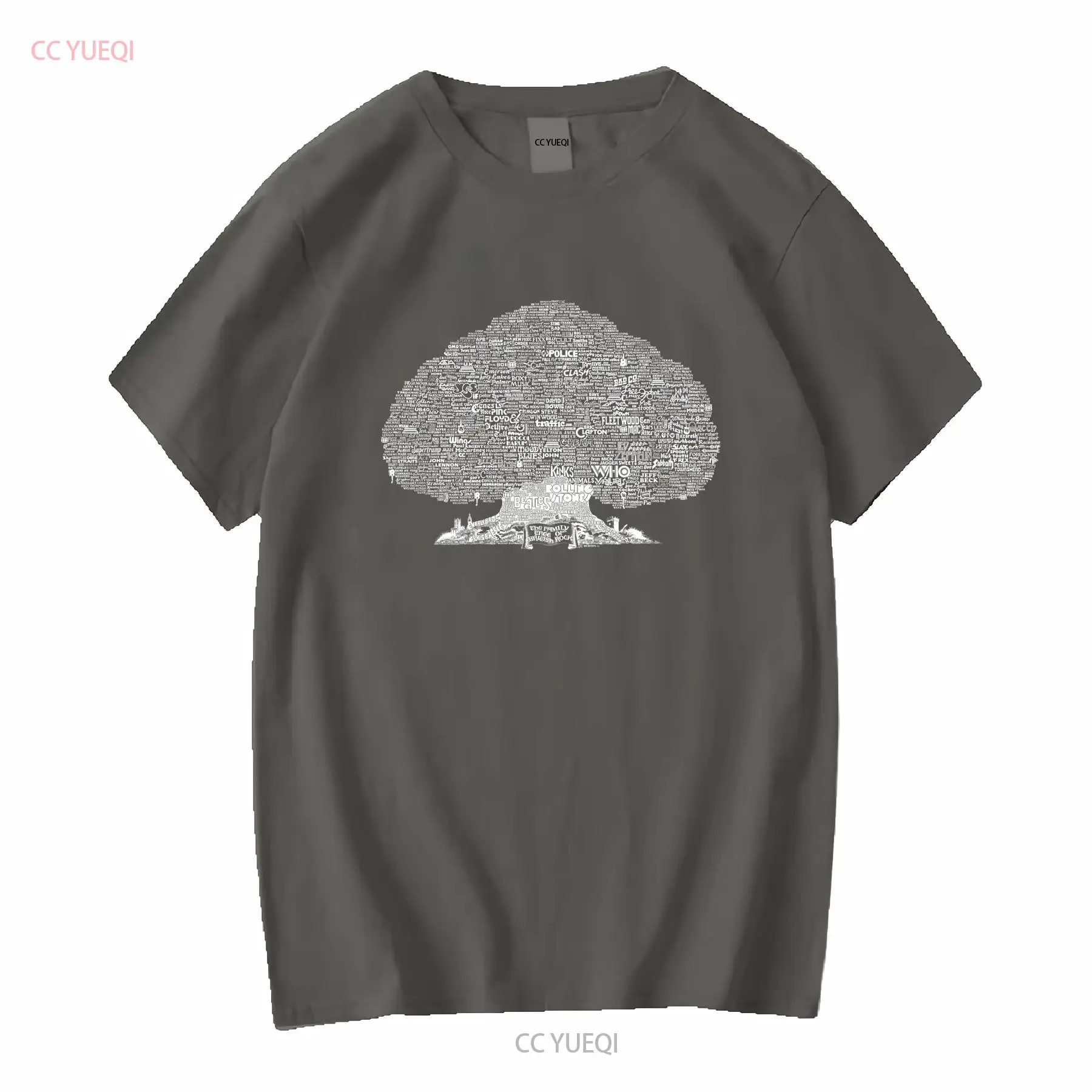 เสื้อยืดลายต้นไม้ครอบครัววงดนต - Family Tree Print บทวิจารณ์และราคา
