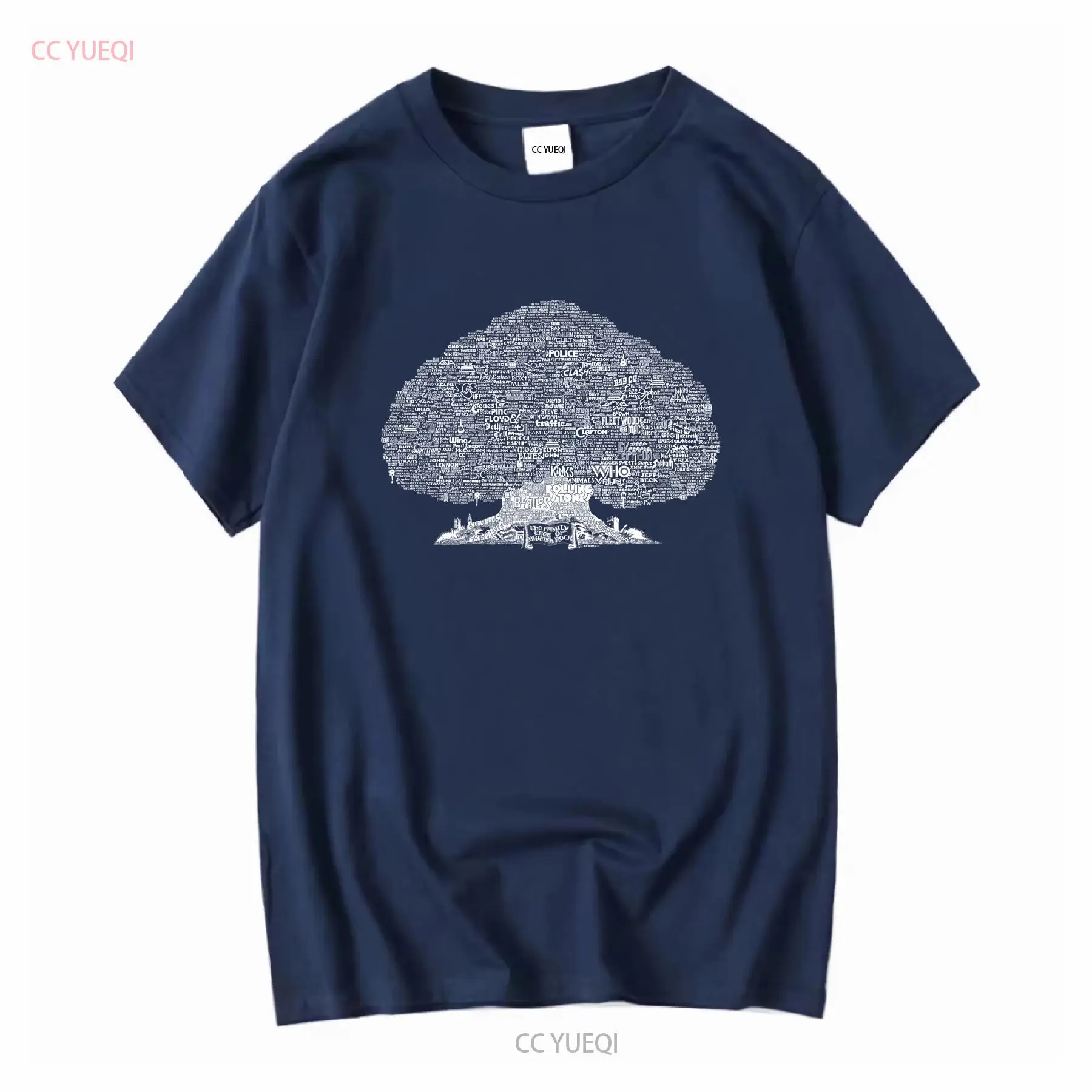 เสื้อยืดลายต้นไม้ครอบครัววงดนต - Family Tree Print บทวิจารณ์และราคา