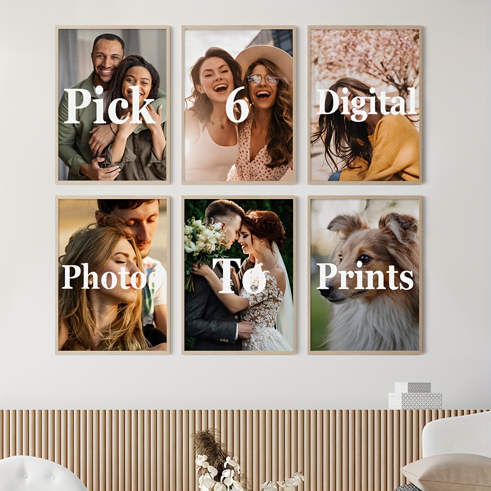 6 ชิ้น/ชุด ภาพพิมพ์บนผ้าใบแบบก - Pet Portrait Custom บทวิจารณ์และราคา