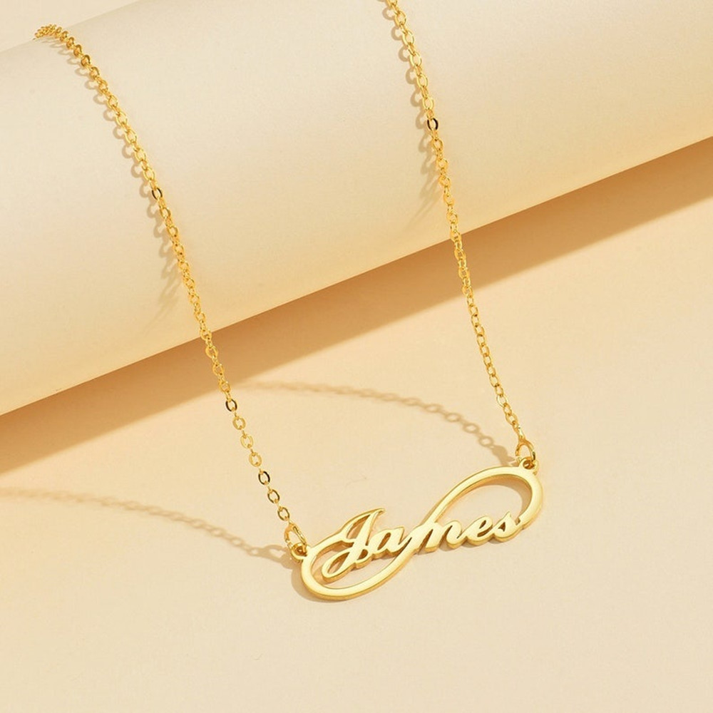 สร้อยคอชื่ออินฟินิตี้แบบกำหนดเ - Birth Flower Necklace บทวิจารณ์และราคา