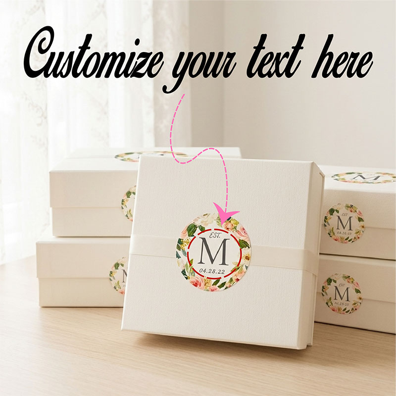 สติกเกอร์แบบกำหนดเอง วันที่ที่ - Personalized Name Box บทวิจารณ์และราคา
